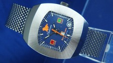 NOS Vintage Destinax Astromatic Aries Automatic Watch 1970s Swiss BF 158