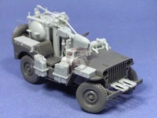 Resicast 1/35 Popski's WASP Flamethrower Jeep Conversion Set (for Tamiya) 351226