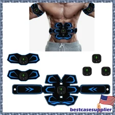 EMS Muscle Stimulator Electric Abdominal Trainer Toner Abs Fitness Training Belt