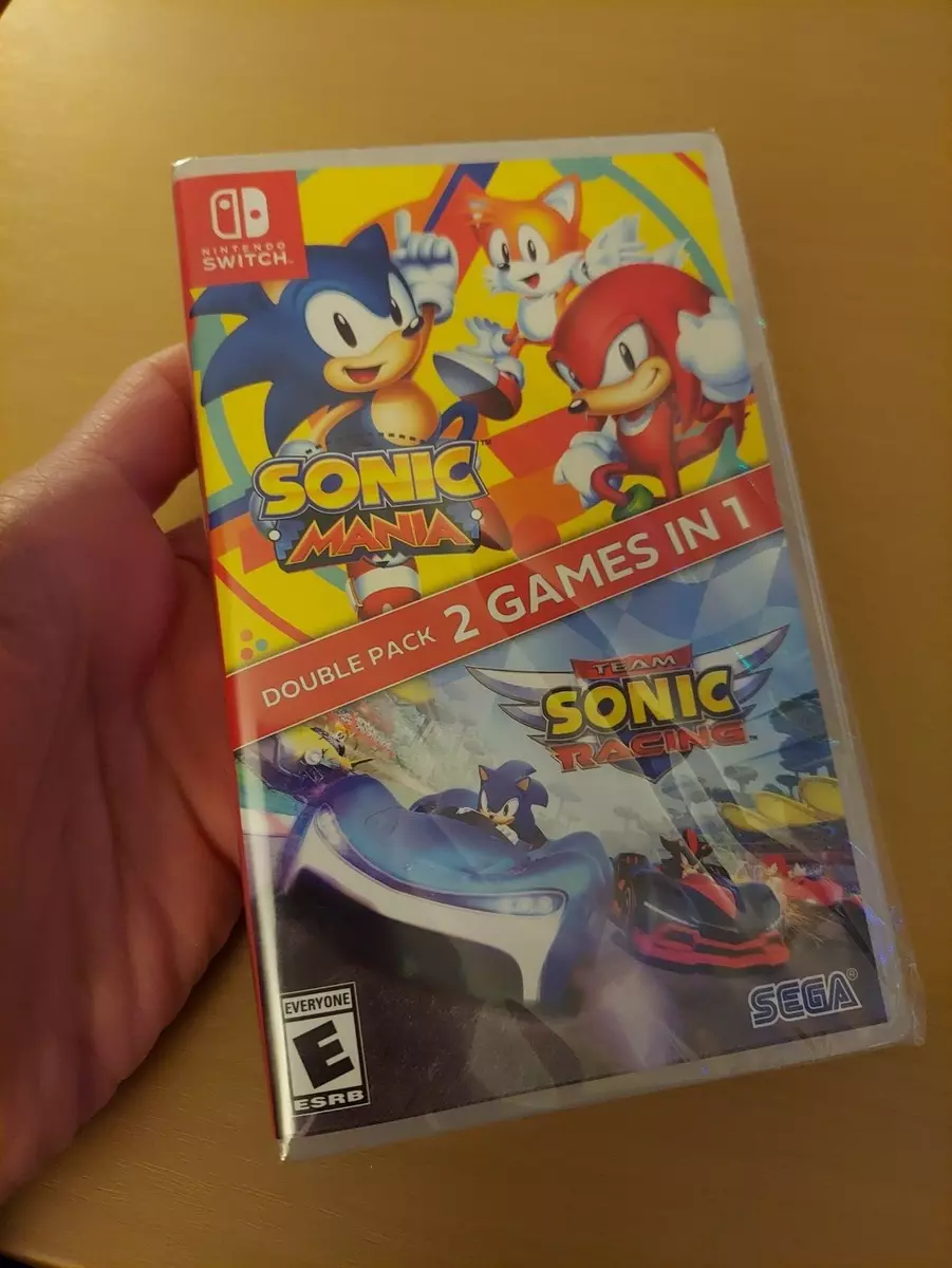 Sonic Mania + Team Sonic Racing Double Pack - Nintendo Switch 