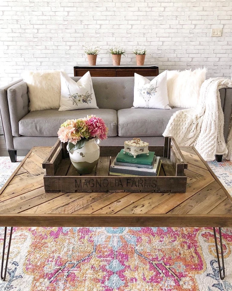 Papel tapiz Loft ladrillo blanco moderno granja textura elevada pelar y pegar NU2218 Foto 4 de 4