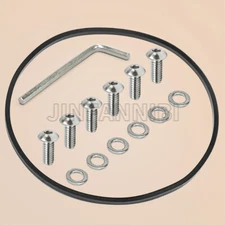 304 Stainless Steel Clutch Cover Bolts & O-Ring Gasket for Harley Iron 883 1200
