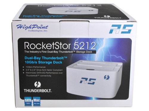 HighPoint Dual-Bay Thunderbolt 10Gbps Storage Dock (RocketStor  