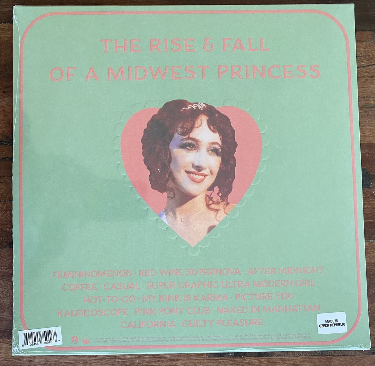 Chappell Roan 2LP The Rise and Fall ～ The Rise and Fall of a Midwest Princess (Anniversary Edition