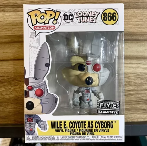 Wile E Coyote Cyborg Funko Pop! #866 Looney Tunes FYE Exclusive Brand New!