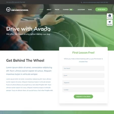 Driving Website Design for Sale with Free VPS Web Hosting