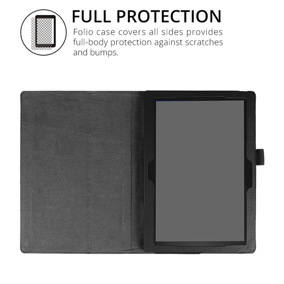 Protective Shell Smart Case Tablet Cover Leather For Lenovo Tab 3 4 8.0" 10.1" - Image 4 of 4