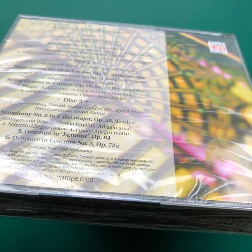 Beethoven CLASSICAL GREATS 3x CD Sholz Nanut Pesek Ljubljana SO Slovak PO SEALED - Picture 4 of 8