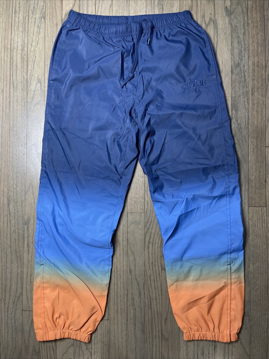 【ラスト1点】Supreme Gradient Track Pant Ꮪサイズ Supreme NY Gradient Track Jogger Pants Men's Size Small Blue