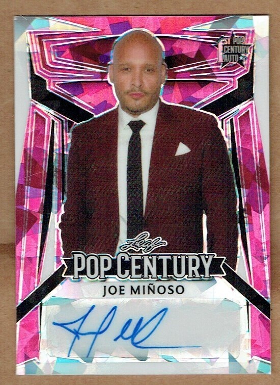 2023 LEAF POP CENTURY METAL CRYSTAL PINK AUTO #BAJM4 JOE 2023 LEAF POP CENTURY METAL CRYSTAL PINK AUTO #BAJM4 JOE