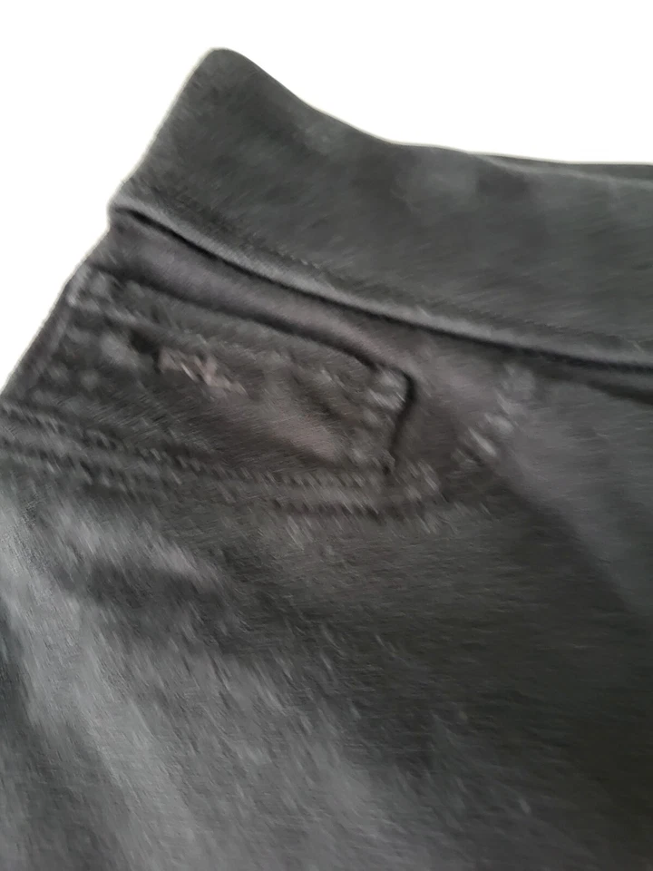 Leggings modernos negros para mujer Lauren Ralph Lauren talla 12 Foto 2 de 4