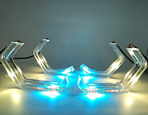 for BMW F12 F13 F06 M6 640d Dream color Flow dynamic Crystal RGB halo ring DRL - Picture 15 of 20