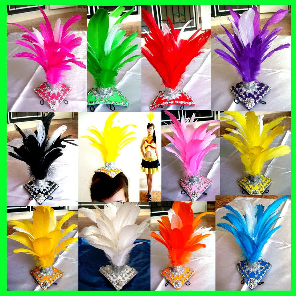 Karneval in Rio Samba/Cheerleader Cosplay Feder-Kopfschmuck/Haarschmuck Zubehör  - Bild 1 von 1