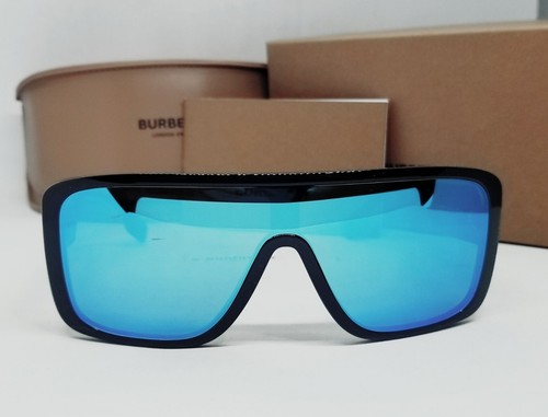 Gafas de sol BURBERRY negro/azul espejo BE4401U 300155 30 ¡NUEVAS EN CAJA! ¡Auténtico! - Imagen 4 de 12