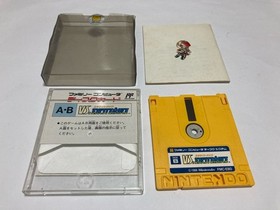 VS. Excite Bike Boxed With Manual CIB Nintendo Famicom Disk FCD Japan import