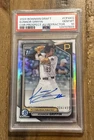 2024 Konnor Griffin Bowman Chrome Prospect Auto Refractor #/499 PSA 10 - Pirates