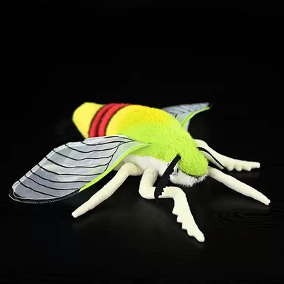 10In cephonodes hylas Toy Pendant Plush Toy Doll Cute Simulation Doll