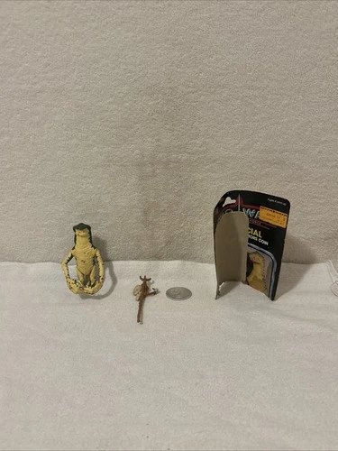 Amanaman Last 17 Vintage Kenner Star Wars ROTJ 1985 - Complete W Coin FREE SHIP
