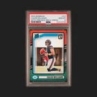 2024 Panini Donruss Rated Caleb Williams Optic Preview Red & Green PSA 10