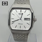 Vintage 1984 Seiko Chronos [US Stock] 7433-5010 Day/Date Qz Men's Watch *N.MINT