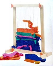 IKEA - LUSTIGT Weaving Loom Set w/ Stand Discontinued New In Box