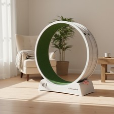 Durable Cat Exercise Wheel with Lightweight Design for Indoor Running Activities