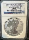 2012-W Reverse Proof American Silver Eagle Early Releases NGC PF69
