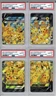 Sequential 2021 Pokemon Celebrations SWSH Pikachu V-Union Set PSA 10 - New Cert