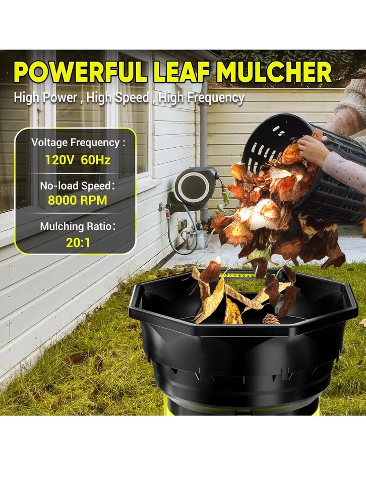 Phlexpro Elektro Laubmulcher - Bild 4 von 4