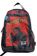 Ghost Face Comic Panel Glow-In-The-Dark Backpack