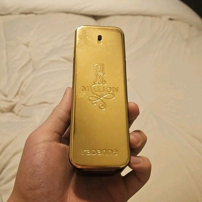 Paco Rabanne 1 Million Eau de Toilette Spray, Regular Size 3.4 fl oz