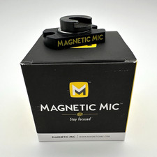 Magnetic Mic - Microphone Mount Holder w/ Magnetic Base Adapter & Hardware - New