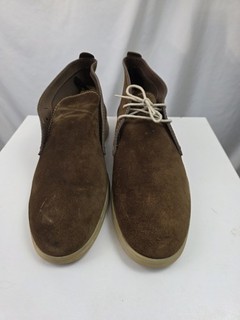 Loro Piana Soft Walk Brown Suede Desert Chukka Boots Mens Sz 46 US 12.5