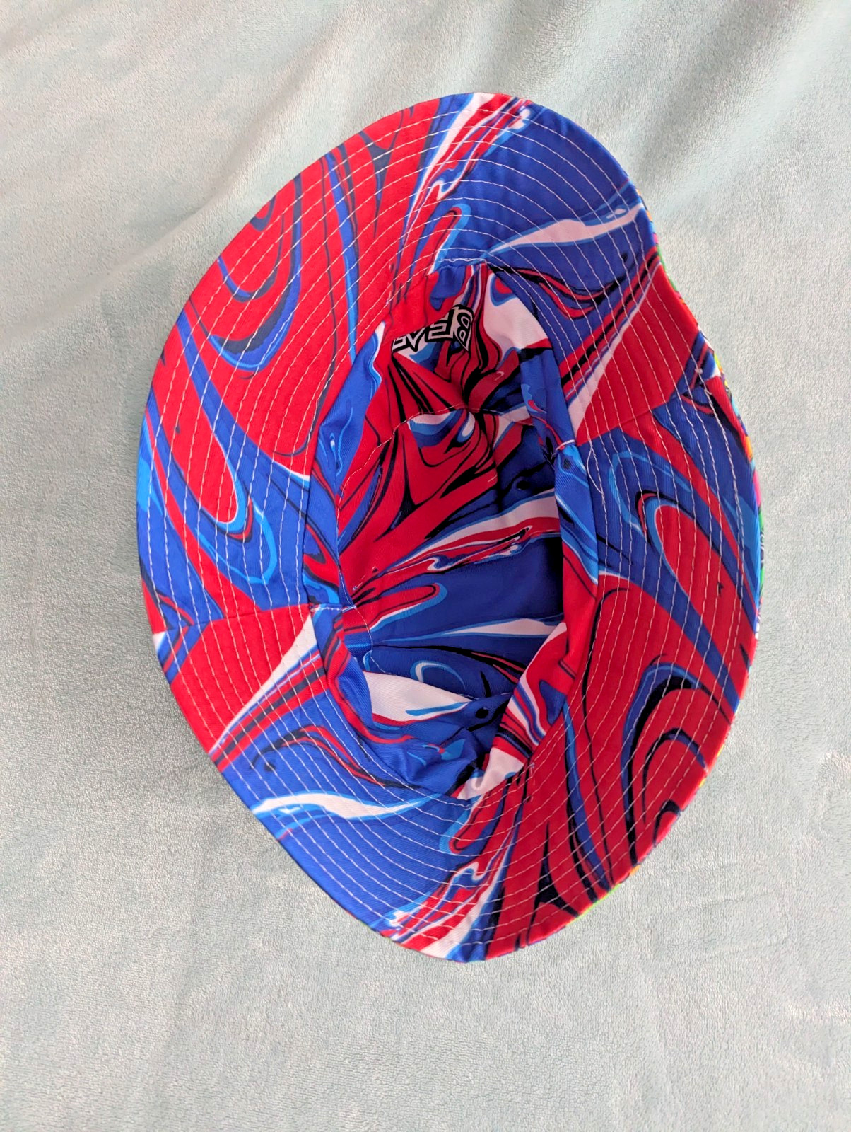 BeatBox Reversible Bucket Hat Multicolor Graphic … - image 4