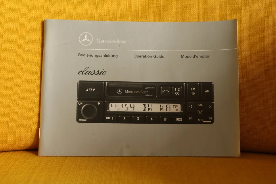 Bedienungsanleitung Mercedes Classic BE 1150 Becker W202 W124 W140 R129 W463 - Bild 1 von 1