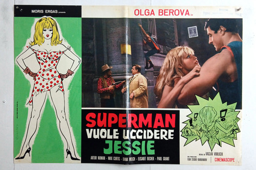 cm.50x70-WHO WANTS TO KILL JESSIE-OLGA BEROVA-VORLICEK-SCI-FI-N89-33