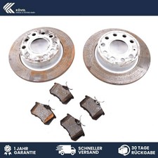 Original Bremsscheiben 253mm mit Bremsbelägen Hinten Skoda Yeti 5Q0615601F