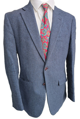 Charles Tyrwhitt Slim Fit Tweed Sakko Gr.50 (=UK 40R) Wolle Jackett