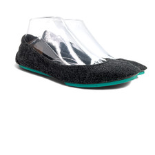 Tieks by Gavrieli Foldable Scrunch Ballet Flats Size 8 M Vegan Greystone Wool