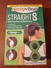Hempvana Straight 8 Fully Adjustable Posture Support New Hempvana Straight 8 Fully Adjustable Posture Support New