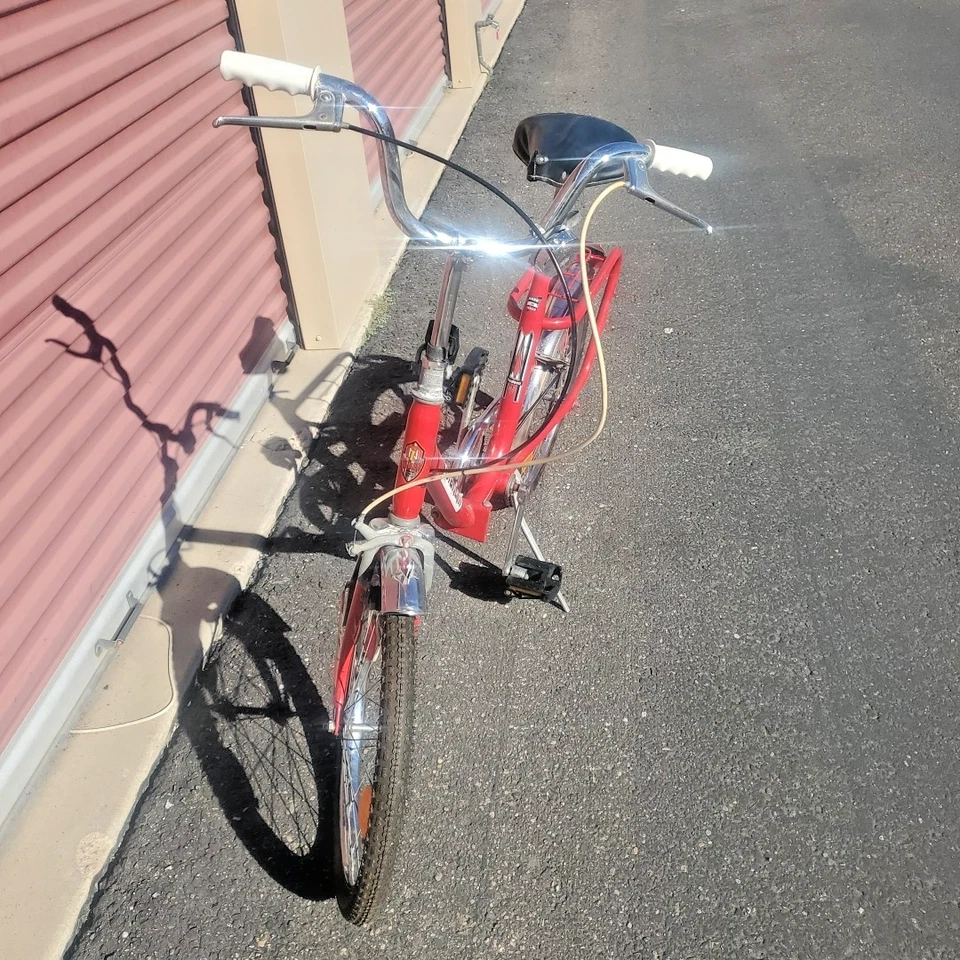 Vintage Bianchi Folding Bicycle Bike 20" Wheels RARE - Image 2 of 4