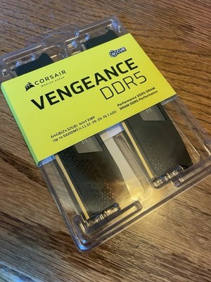 Corsair Vengeance 64GB (2x32GB) DDR5-6600c32 DIMM Intel XMP CMK64GX5M2B6600C32