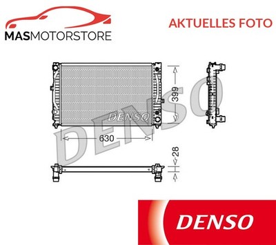 KÜHLER WASSERKÜHLER MOTORKÜHLER DENSO DRM02031 P FÜR AUDI A6,A4,ALLROAD,C5