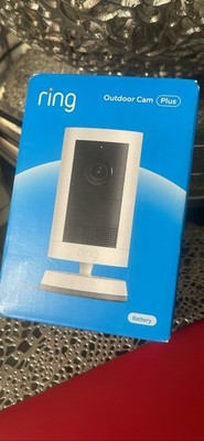 Ring Outdoor Cam Plus Battery 2K HD Smart Camera