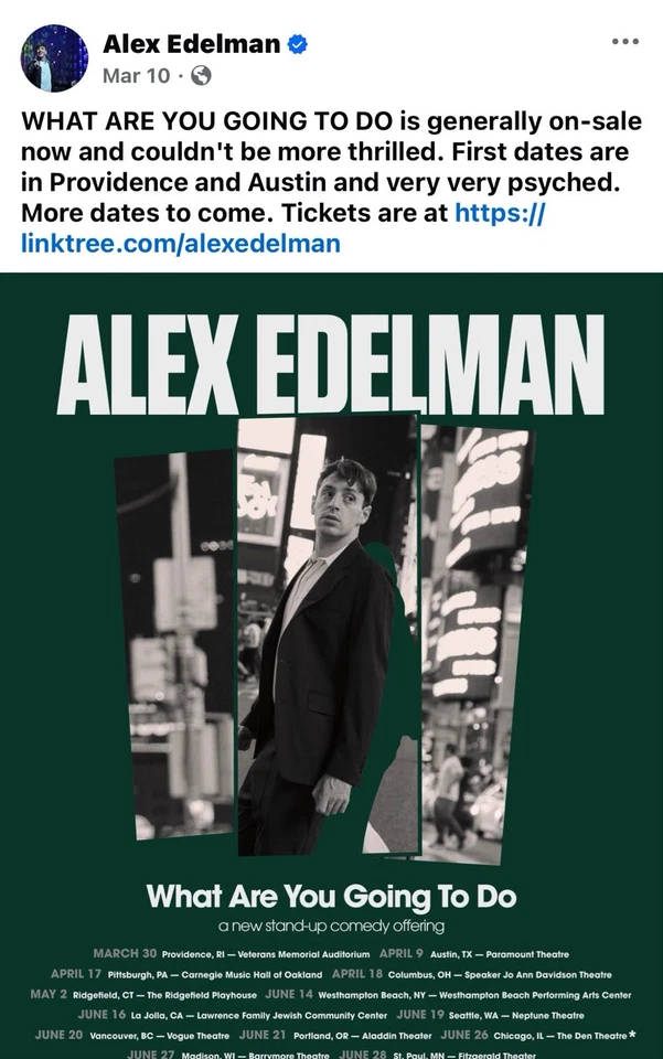 ALEX EDELMAN @ WESTHAMPTON JUNE 14, 2025 - Image 4 of 4