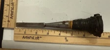 Antique T.H. Witherby 3/8” Socket Firmer Chisel – USA Made Woodworking Tool