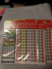 Lot of 3 Teaching Tree Award Stickers And Cha...