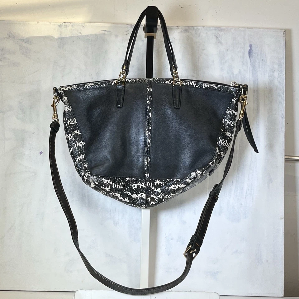 Bolso Coach Bleecker Cooper Bolso Pitón con Asa Superior 28259 Foto 3 de 4