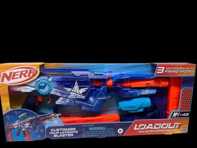 Nerf Loadout Galactic Commander Blaster and 48 N1 Darts NEW IN BOX
