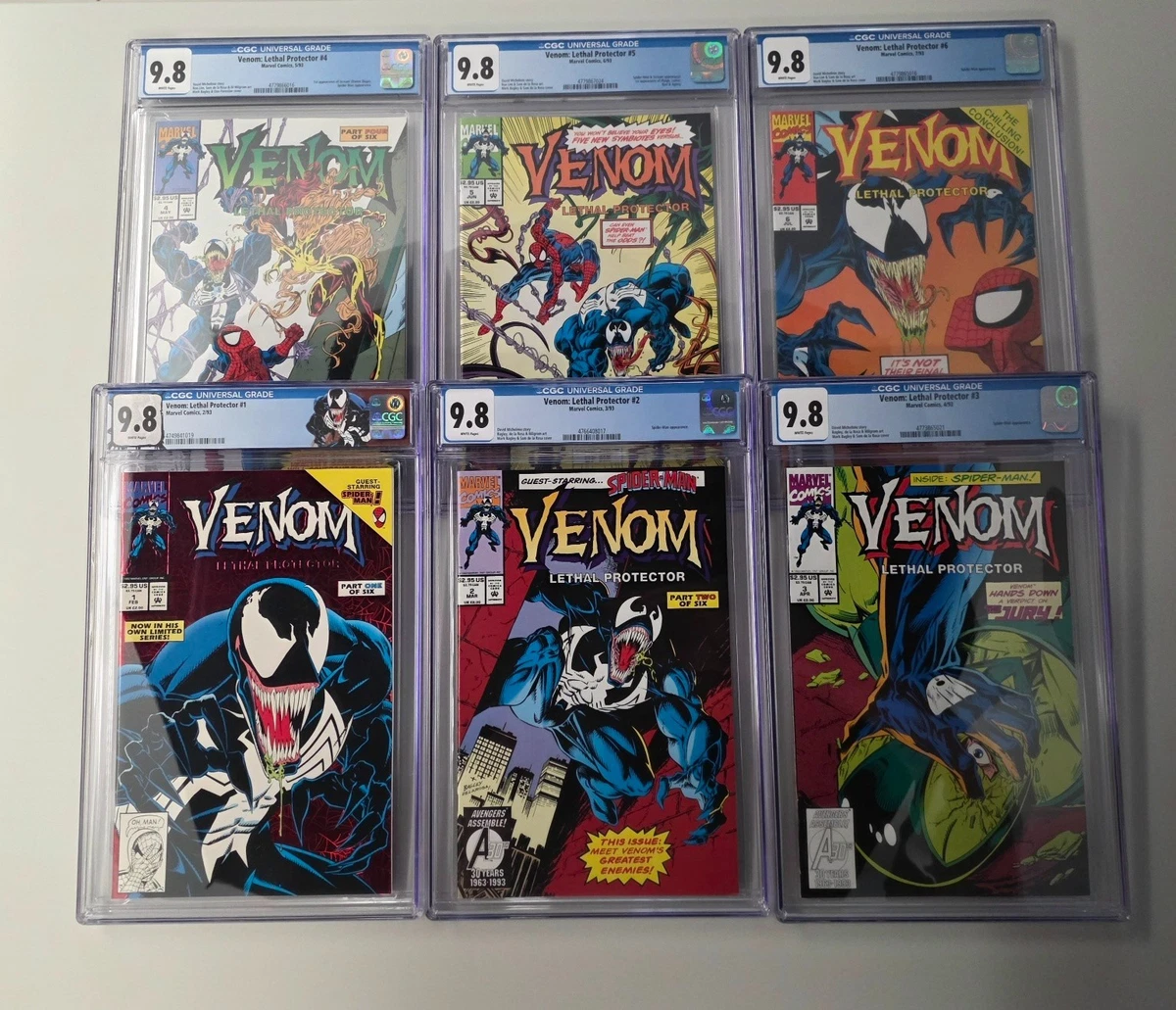 25+ Venom Certified Guaranty Company (CGC) 9.8 Near Mint/Mint